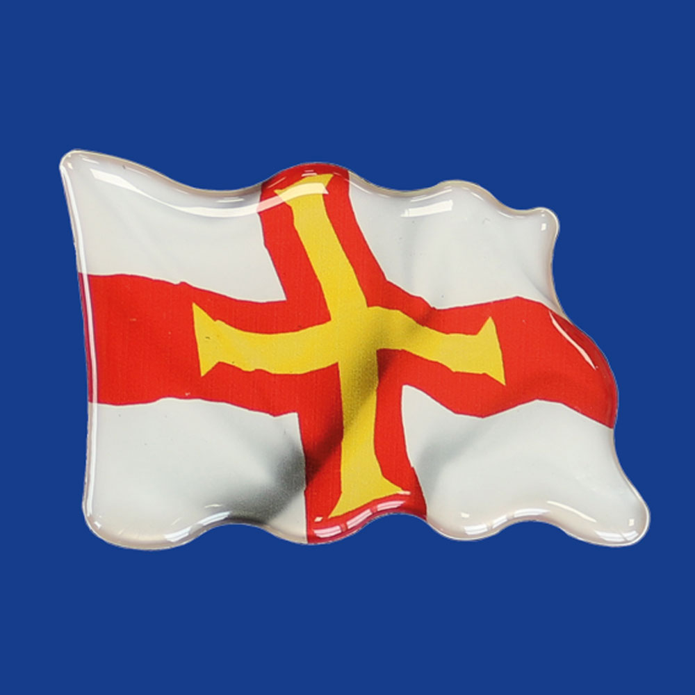 Guernsey flying flag magnet